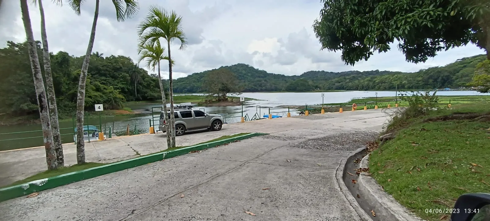 Vista Panorámica del Muelle de Gamboa