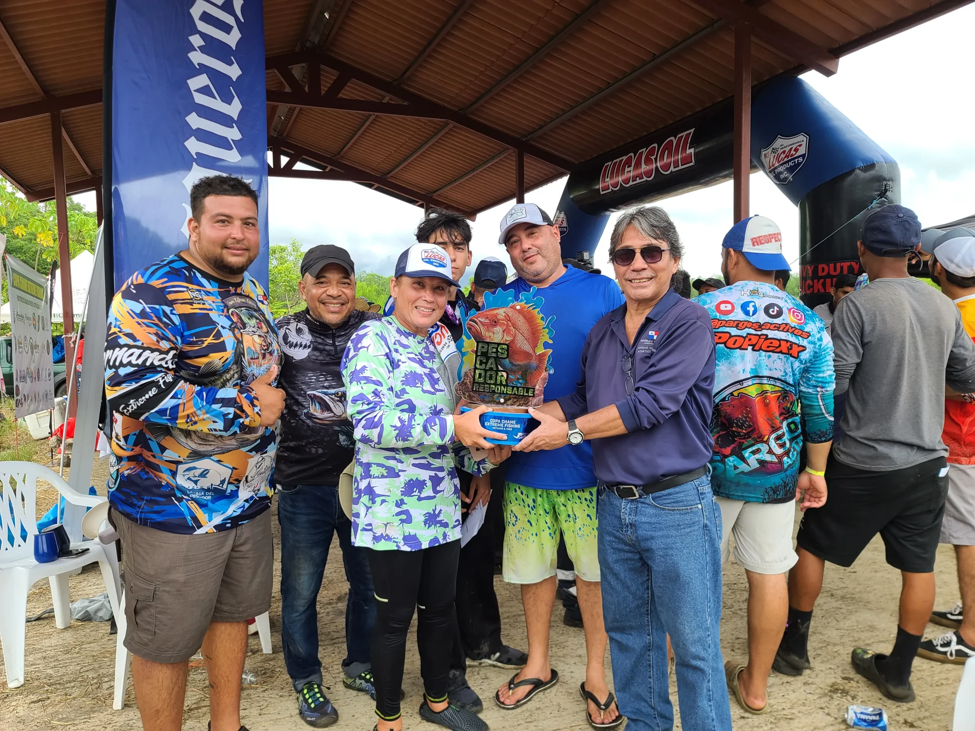 Ganadores del la Categoría Pescador Responsable